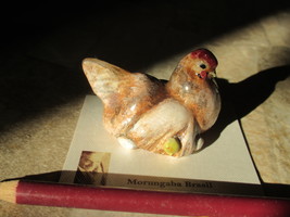 Ron Hevener Chicken Figurine Miniature - $25.00