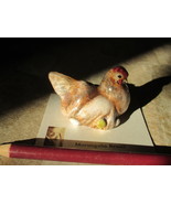 Ron Hevener Chicken Figurine Miniature - $34.21 CAD