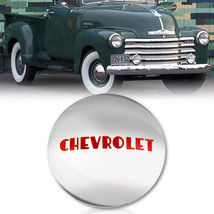 Stainless Steel Logo Hub Cap Wheel Cover Each Fits 1947-53 Chevrolet Truck - £50.96 GBP