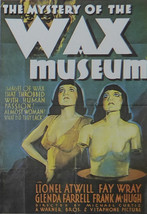 The Mystery of the Wax Museum - Fay Wray - 1933 - Movie Poster - Framed ... - £25.90 GBP