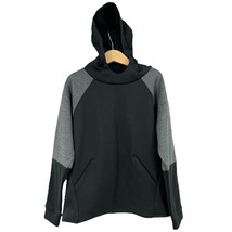Boys Sz Med Black Pullover Sweatshirt MTA Sport Hoodie - $11.88