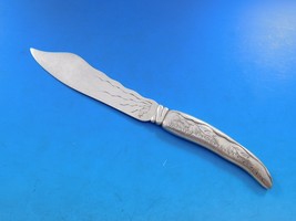 Lap Over Edge Acid Etched Tiffany Sterling Silver Fish Knife Three Birds 7 7/8" - €723,24 EUR