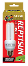 Zoo Med ReptiSun 5.0 UVB Mini Compact Fluorescent Bulb for Reptiles &amp; Amphibians - £13.94 GBP+