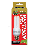 Zoo Med ReptiSun 5.0 UVB Mini Compact Fluorescent Bulb for Reptiles &amp; Am... - £13.91 GBP+