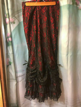 Gorgeous Angel Secret Gothic Steampunk Lace Skirt Size M New - $125.00