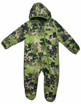 Patagonia Boys 12 - 24 Month Reversible Snowsuit Camo Green Hooded Full Zip - £33.09 GBP