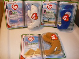 Happy Meal McD  TY Legends Set of 3 Peanut Chilly and Humphrey NIP1994 - £4.74 GBP