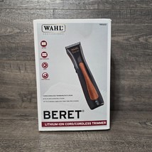 Wahl Beret  New Lithium-ion cord/cordless trimmer Runs 2 hours Per Charge - $59.95