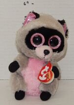 TY Rocco Beanie Babies Boos The Raccon plush toy - $9.85