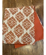 Woven Reversible Table Runner Burnt Orange 73&quot; x 14&quot; - $14.32 CAD