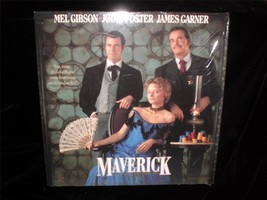 Laserdisc Maverick 1994 Mel Gibson, Jodie Foster, James Garner - £11.79 GBP