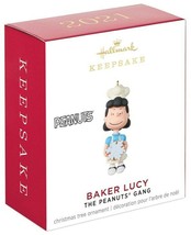 Hallmark  Baker Lucy  The Peanuts Gang  Miniature Ornament 2021 - £18.23 GBP