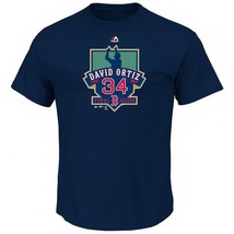 David Ortiz T-Shirt Boston Red Sox Baseball MLB Final Season Size Adult Medium - £11.70 GBP