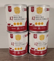 4 X Grass Fed A2 Whole Milk Toddler Formula 12.7 Oz By Serenity Kids 04/... - $124.90 CAD