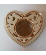 PartyLite &quot;Thanks From The Heart&quot; 2002 Tealight Candle Holder/Trinket Bo... - £17.12 GBP