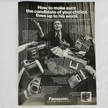 Vtg 1970&#39;s Panasonic Boombox Portable Stereo Blaster Ad RQ-304 RQ-460 RQ-544 - £5.17 GBP