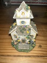 K’s Collection Miniature House Figurine Country Estate Village 3D Flower... - $13.86
