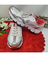 Nike Womens Dual Fusion Rn Running Shoes White Silver 386512-103 Lace Up... - $28.03 CAD