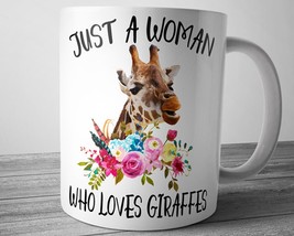 Giraffe Gifts For Women, Giraffe Coffee Mug, Funny Animal Mug, Giraffe Gift, Gir - £13.58 GBP