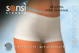 Short A Taille Basse De Femme sans Couture en Microfibre Sensì Classique Sensi &#39; - $6.83