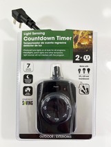 Prime Light Sensing Countdown Timer 7 On/Off Settings Energy Saving #015... - $18.78 CAD