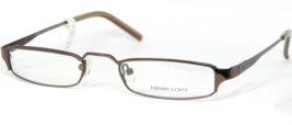 Henry Loyd By A.M.Group HL-1505 Brown Eyeglasses Glasses 51-21-140mm (Notes) - £43.46 GBP