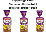 &#39;&#39;Pepperidge Farm Cinnamon Raisin Swirl Bread - 16oz, Case Of 3&#39;&#39; - $17.00