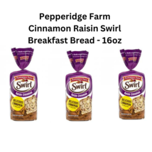 &#39;&#39;Pepperidge Farm Cinnamon Raisin Swirl Bread - 16oz, Case Of 3&#39;&#39; - £13.43 GBP