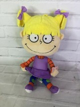 Nickelodeon Rugrats Cartoon 90s Angelica Plush Stuffed Doll Toy - £16.35 GBP