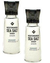 X2  Member&#39;s Mark Mediterranean Sea Salt with Adjustable Grinder, 14.9 Oz  - £12.26 GBP