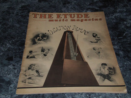 The Etude Music Magazine Vol LVIII No 8 August 1940 Etude - £3.18 GBP