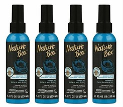 4X Nature Box Moisture Spray w/100% Coconut Oil Lightweight Hair Hydration 5.1oz - £21.42 GBP