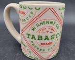 TABASCO MCILHENNY CO. Coffee Tea Mug 10 fl oz Tableware Collection Avery... - £7.77 GBP