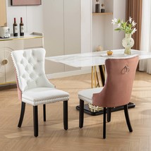 Nikki Collection Tufted Dining Chairs (2-Pc Set) - $174.99