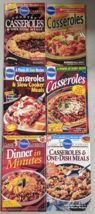 Pillsbury Cooking Magazines Casseroles Dinner In Minutes Meals Recipes X6 - £12.41 GBP