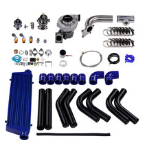 10pc T3/T4 T04E Universal Turbo Charger Kit Intercooler Pipe Piping Bov Gaskets - £404.74 GBP