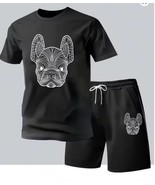 Men Pairs Beach Summer Short Sleeve Casual Beach Suit Shirts Set T-shirt... - $47.86 CAD