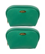 Pack of (2) NEW Sea Green Draizee PU Leather Cosmetic and Travel Accesso... - $17.61 CAD