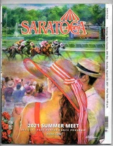 Saratoga Race Course 2021 Program Post Parade Magazine ! - $7.99