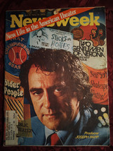 Newsweek July 3 1972 7/3/72 Joseph Papp Broadway Theater Brazil Amazon Thailand - £8.45 GBP