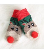 Christmas Reindeer Nonskid Dog Socks Size M - £7.01 GBP