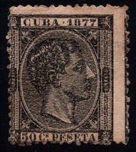 Double Printing and Reentry Error on Spanish Caribbean Antilles Colonial Stamp - £25.88 GBP