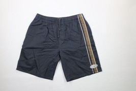 Vintage 90s Ocean Pacific Mens Large Faded OP Spell Out Striped Shorts Cotton - £34.92 GBP