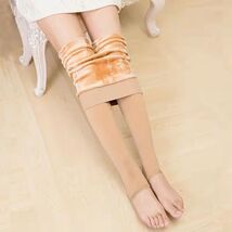 Double Lined Stretch Thermal Fleece Tights Women Magic Extra Thick Warm ... - $21.90