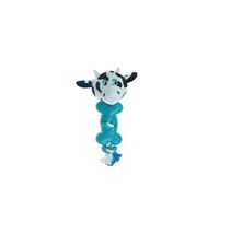 MPP Cute Barnyard Dog Toys Knotted Rope Bone Tug Choose Cow Duck Pig or ... - £12.78 GBP+
