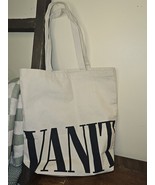 New Vanity Fair Magazine Natural Canvas Tote Book Bag Double Handle 15 x 15 - $14.95