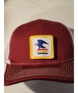 Pick Your Patch Cardinal Red/White Mesh Low Profile Snapback Trucker Hat - $525.48 MXN