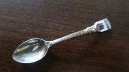 Antique Silverplate Edinburgh 3.75 Souvenir Spoon - $14.85