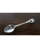 Antique Silverplate Edinburgh 3.75 Souvenir Spoon - £11.68 GBP
