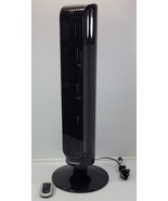 *MS) Lasko 3-Speed Oscillating Tower Fan w/ Timer Remote Control - Black... - £48.22 GBP
